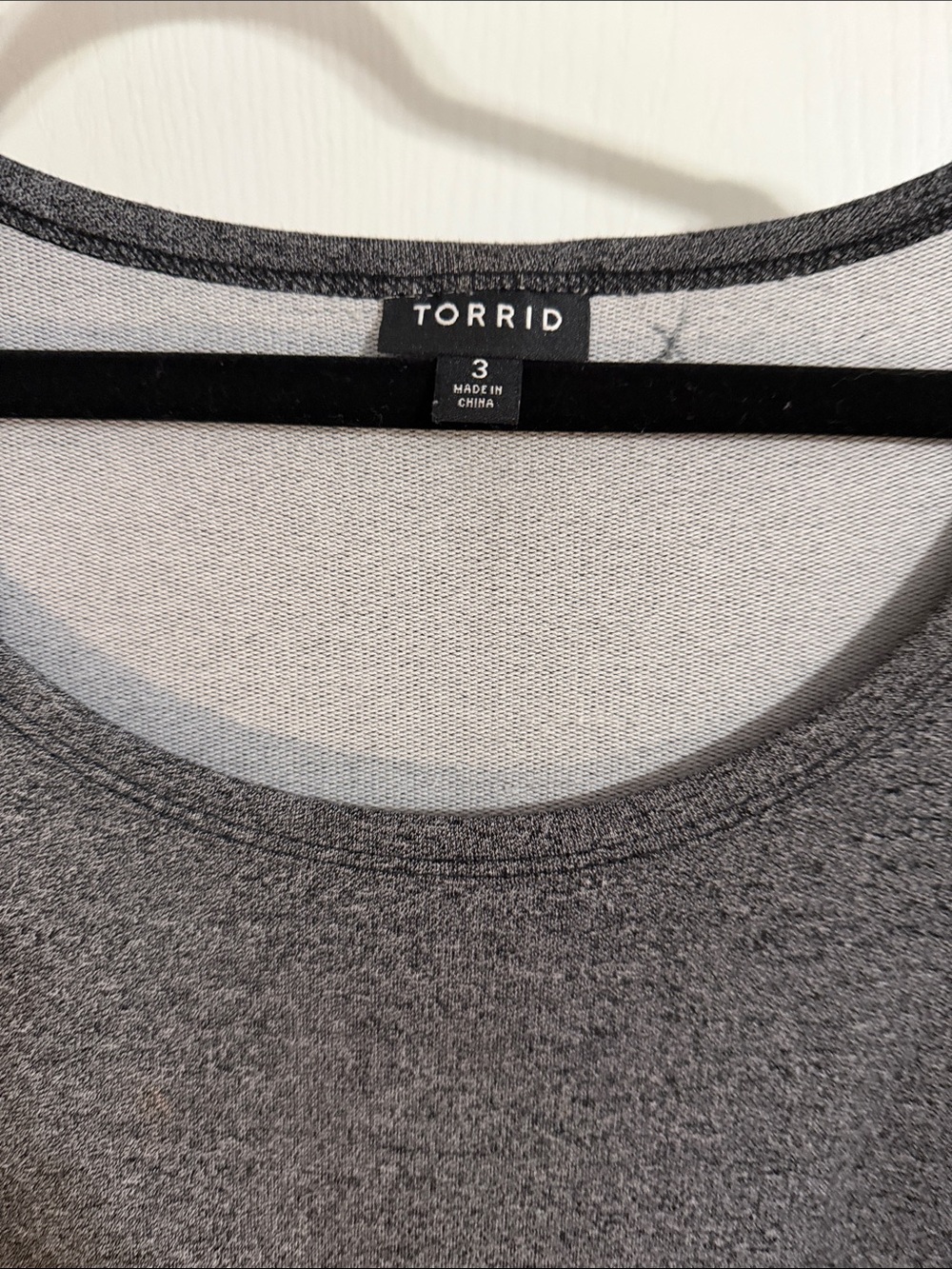 torrid Gray Midi Drawstring Pocket Dress - Picture 2 of 7
